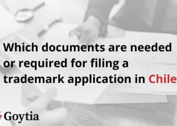 which documents are needed or required for filing a trademark in Chile?